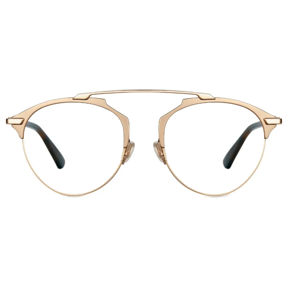 Dior - Eyeglasses - DiorSoRealO - Turtle & Gold - Dior Eyewear - Avvenice