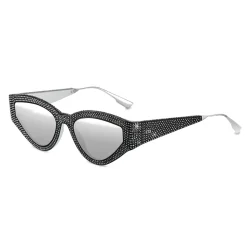 Dior - Sunglasses - CatStyleDior1S - Black - Swarovski - Dior Eyewear - Avvenice