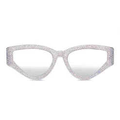 Dior - Sunglasses - CatStyleDior1S - Silver - Swarovski - Dior Eyewear - Avvenice