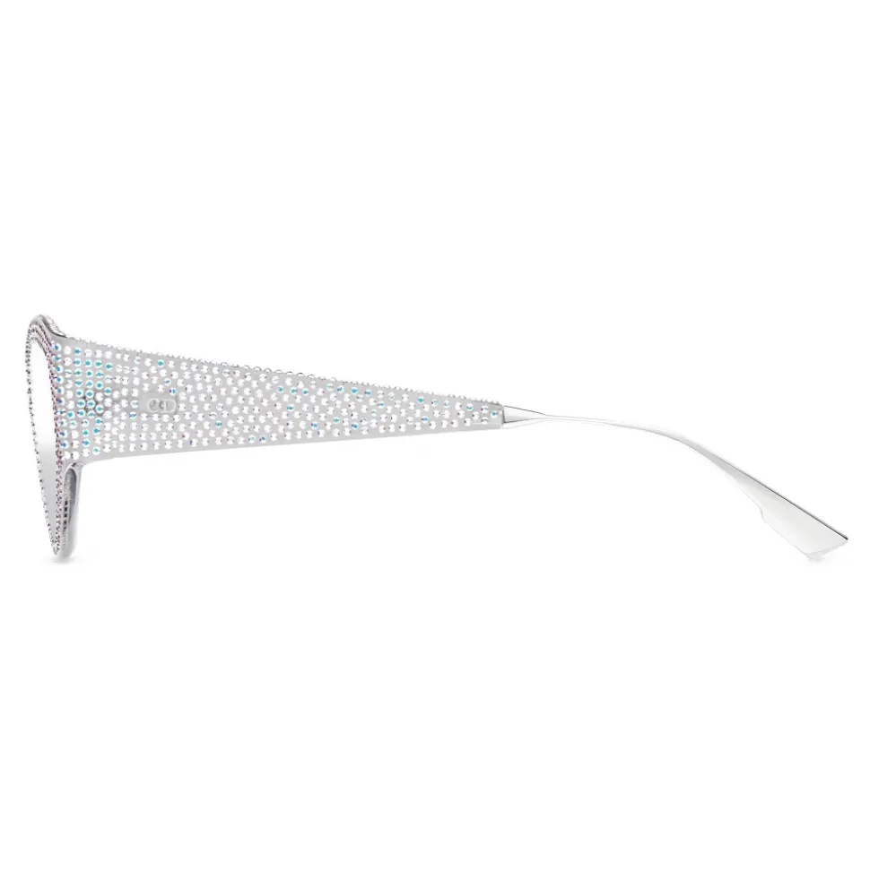 Dior - Sunglasses - CatStyleDior1S - Silver - Swarovski - Dior Eyewear - Avvenice