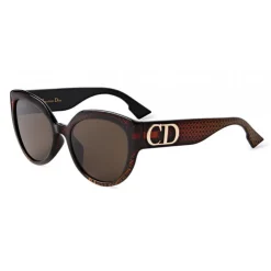 Dior - Sunglasses - DDiorF - Brown - Dior Eyewear - Avvenice