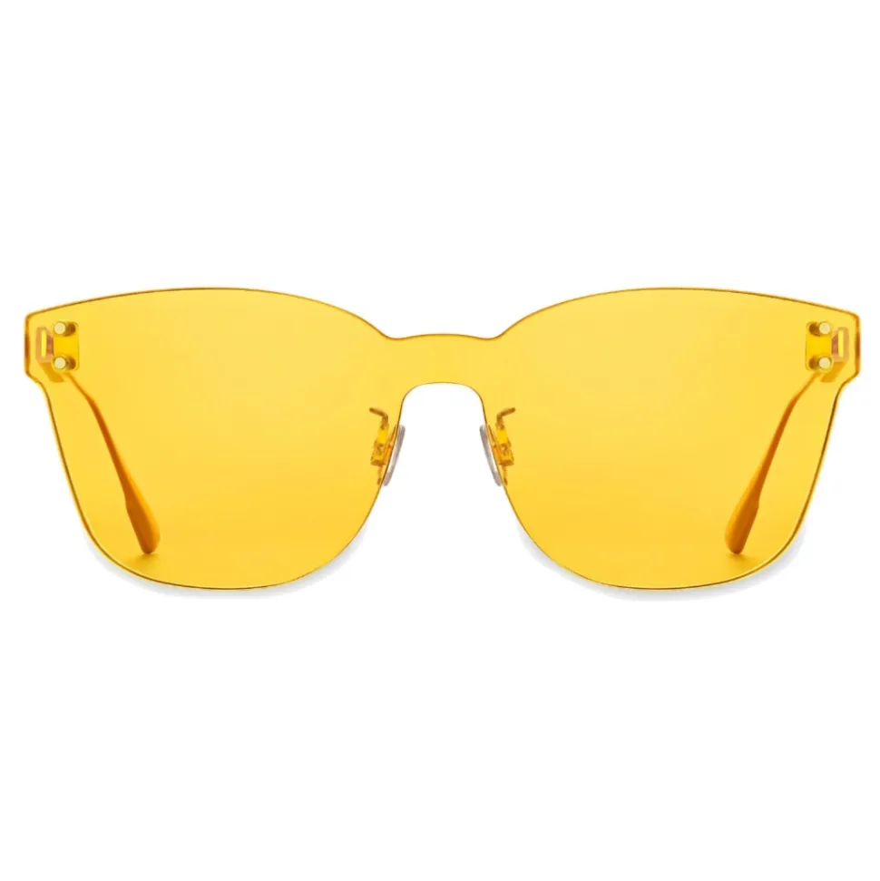 Dior - Sunglasses - DiorColorQuake2 - Yellow - Dior Eyewear - Avvenice