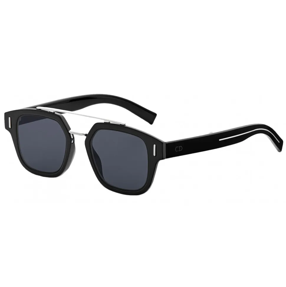 Dior - Sunglasses - DiorFraction1 - Grey Metal - Dior Eyewear - Avvenice