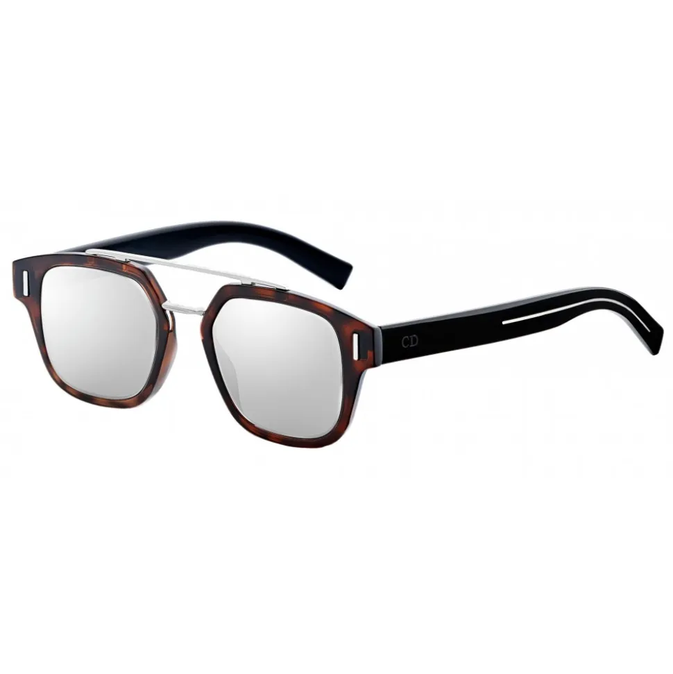 Dior - Sunglasses - DiorFraction1 - Silver Metal - Dior Eyewear - Avvenice