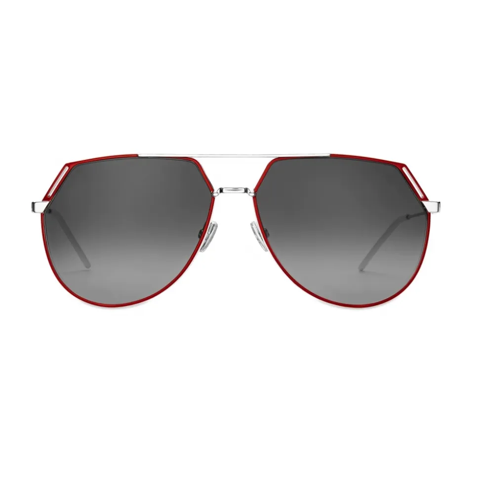 Dior - Sunglasses - DiorRiding - Silver Red - Dior Eyewear - Avvenice