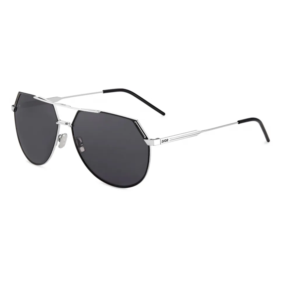 Dior - Sunglasses - DiorRiding - Silver Black - Dior Eyewear - Avvenice