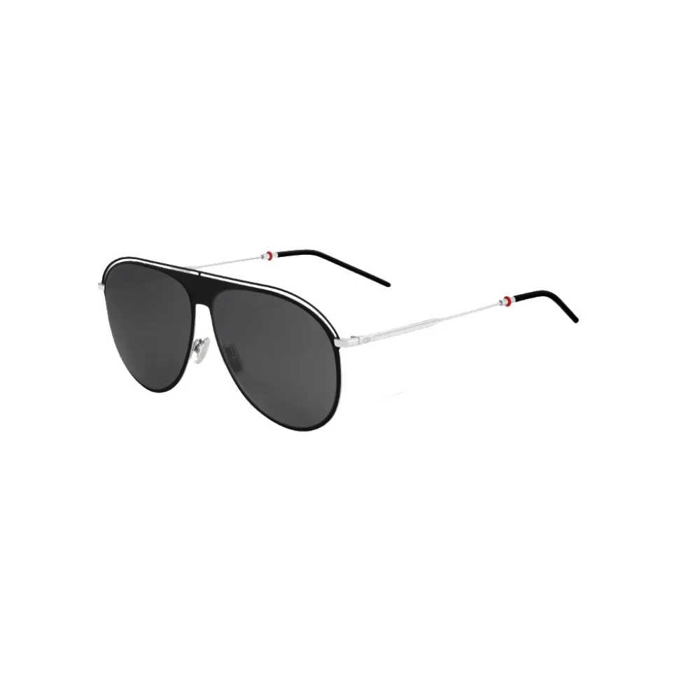 Dior - Sunglasses - Dior0217S - Black & Silver - Dior Eyewear - Avvenice