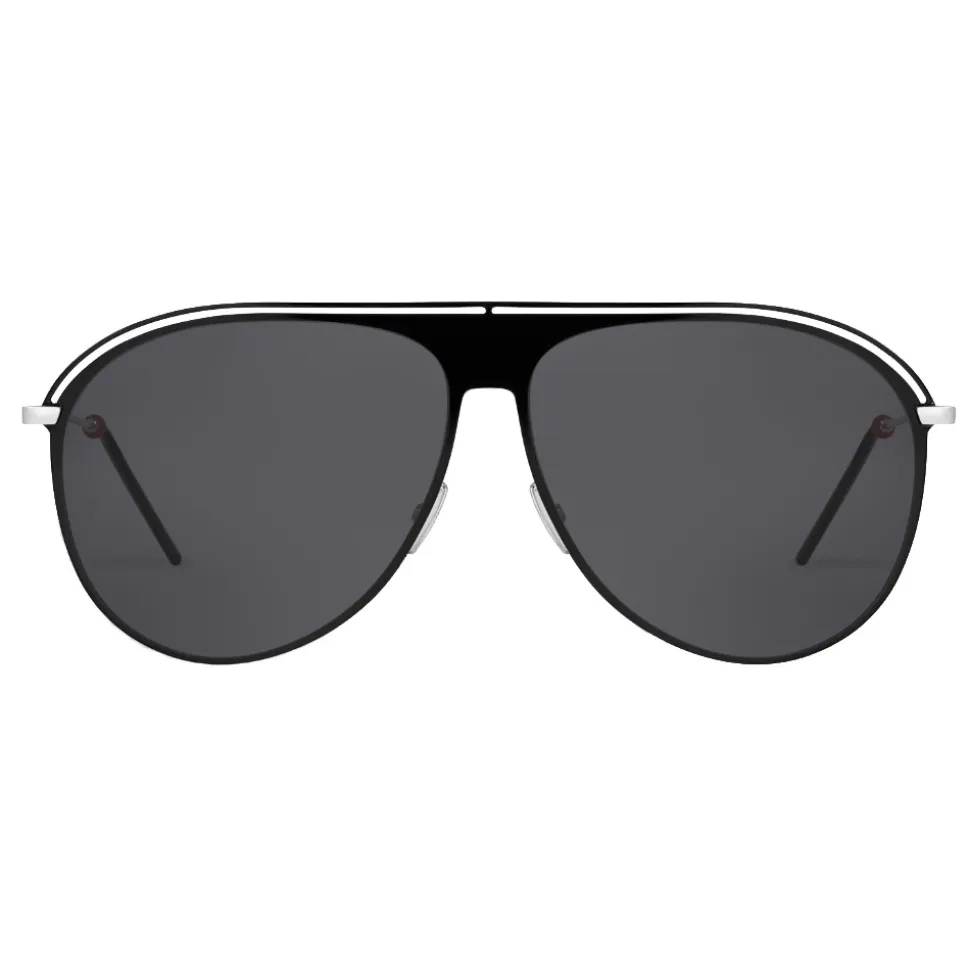 Dior - Sunglasses - Dior0217S - Black & Silver - Dior Eyewear - Avvenice