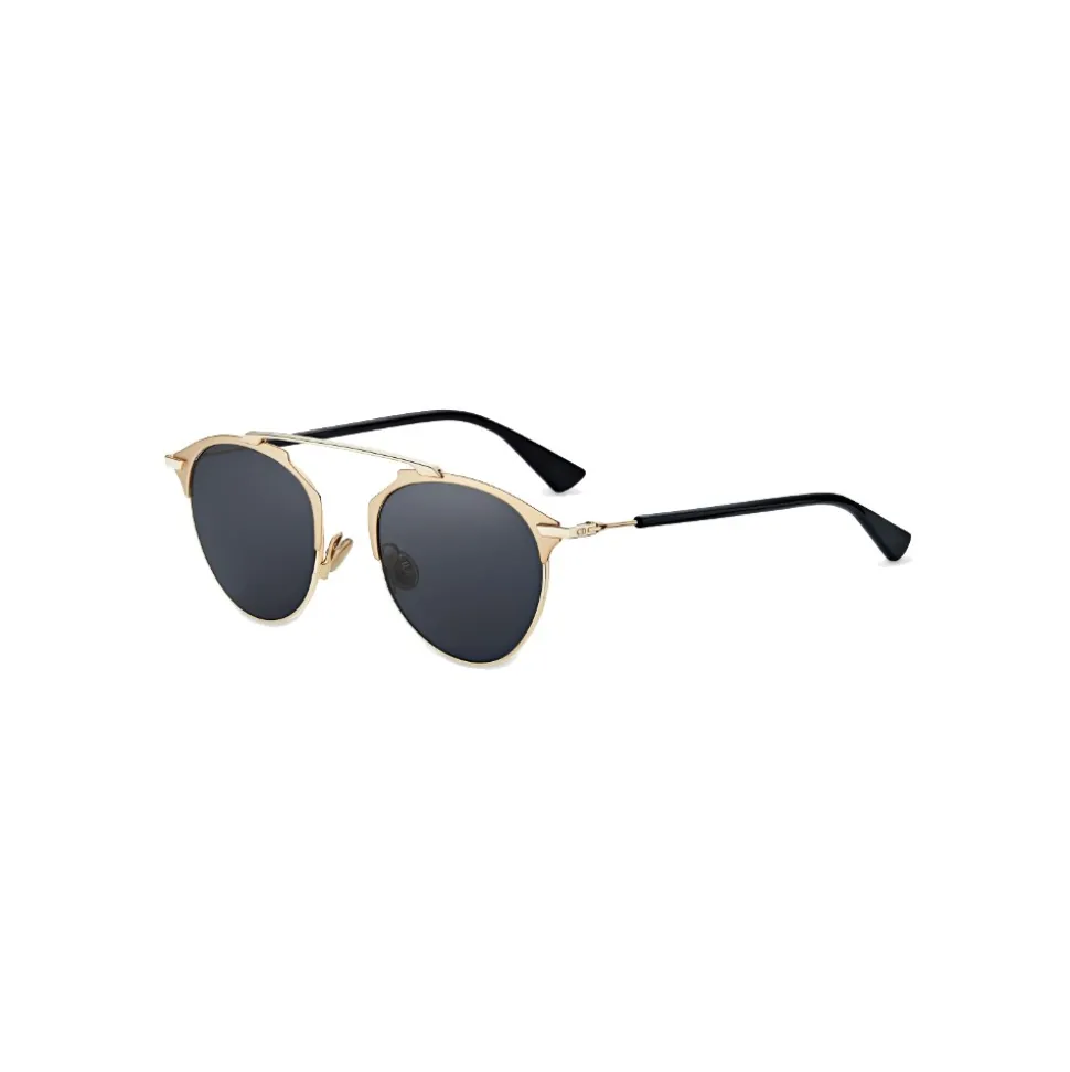 Dior - Sunglasses - DiorSoRealm - Gold Black - Dior Eyewear - Avvenice
