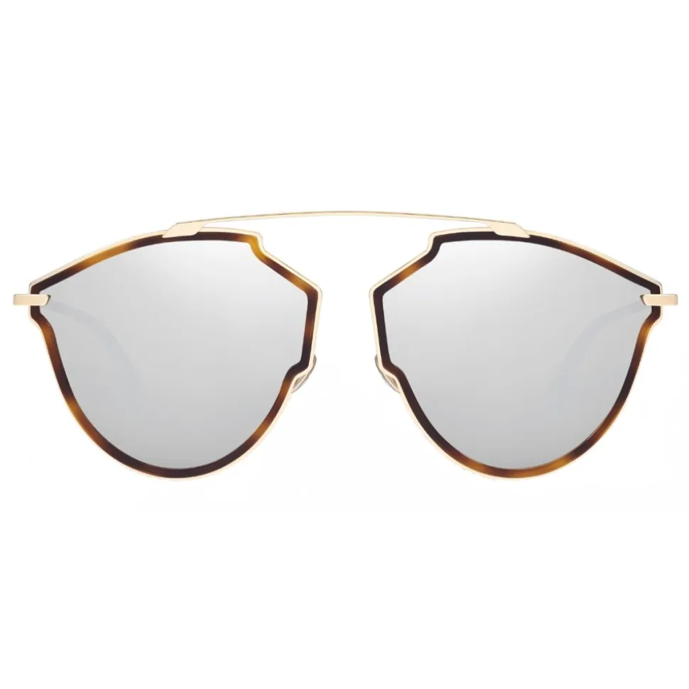 Dior - Sunglasses - DiorSoRealRise - Silver & Turtle - Dior Eyewear - Avvenice