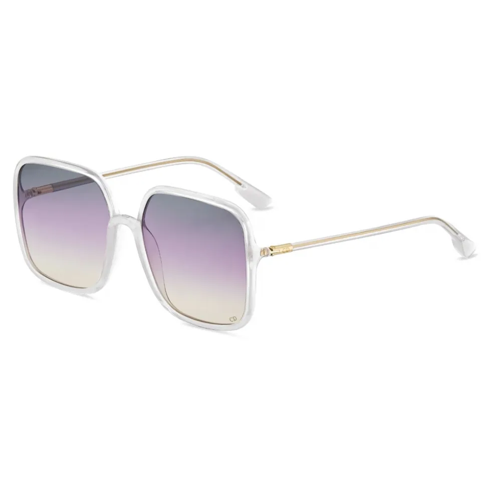 Dior - Sunglasses - DiorSoStellaire1 - Transparent Grey Pink - Dior Eyewear - Avvenice