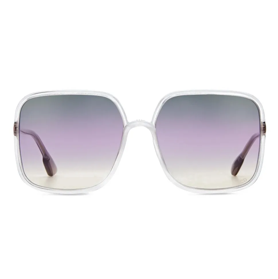 Dior - Sunglasses - DiorSoStellaire1 - Transparent Grey Pink - Dior Eyewear - Avvenice