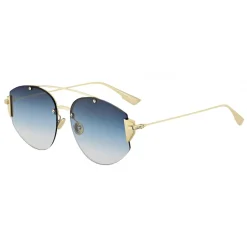 Dior - Sunglasses - DiorStronger - Gold Metal Blue - Dior Eyewear - Avvenice