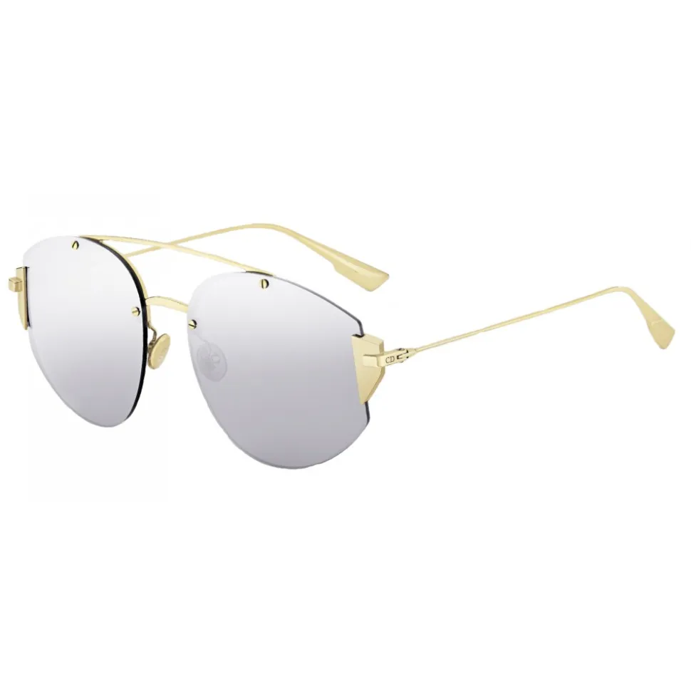 Dior - Sunglasses - DiorStronger - Gold Metal Silver - Dior Eyewear - Avvenice
