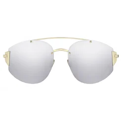Dior - Sunglasses - DiorStronger - Gold Metal Silver - Dior Eyewear - Avvenice