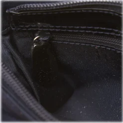 Dior Vintage - Cannage Nylon Baguette Bag - Blue - Leather and Canvas Handbag - Luxury High Quality - Avvenice