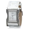 Dior Vintage - Chris 47 Watch - White Ivory - Metal and Leather DIor Watch - Luxury High Quality - Avvenice