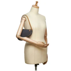 Dior Vintage - Denim Mini Saddle Bag - Blue - Leather and Canvas Handbag - Luxury High Quality - Avvenice