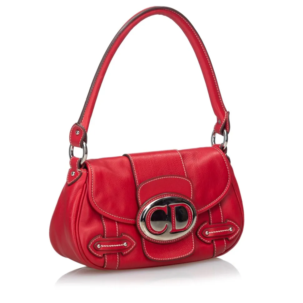 Dior Vintage - Leather Handbag Bag - Pink - Leather Handbag - Luxury High Quality - Avvenice