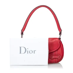 Dior Vintage - Leather Handbag Bag - Pink - Leather Handbag - Luxury High Quality - Avvenice