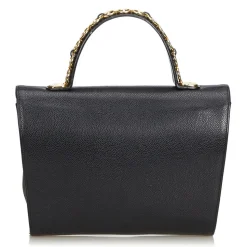 Dior Vintage - Leather Handbag Bag - Black - Leather Handbag - Luxury High Quality - Avvenice