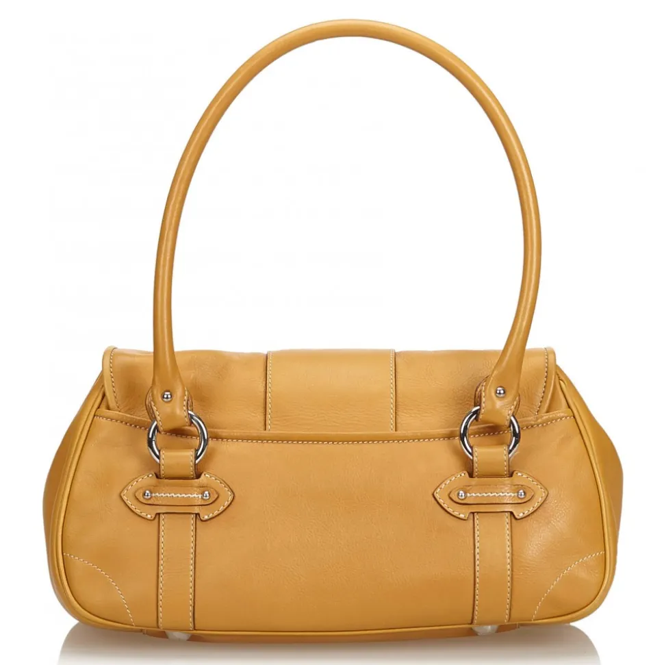 Dior Vintage - Leather Handbag Bag - Brown - Leather Handbag - Luxury High Quality - Avvenice