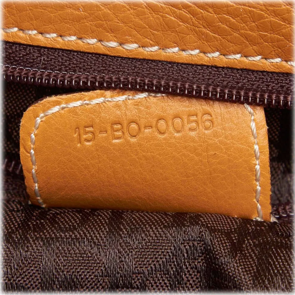 Dior Vintage - Leather Handbag Bag - Brown - Leather Handbag - Luxury High Quality - Avvenice