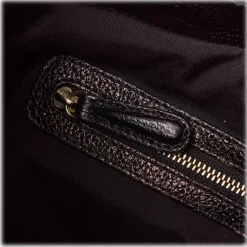 Dior Vintage - Leather Hobo Bag - Black - Leather Handbag - Luxury High Quality - Avvenice