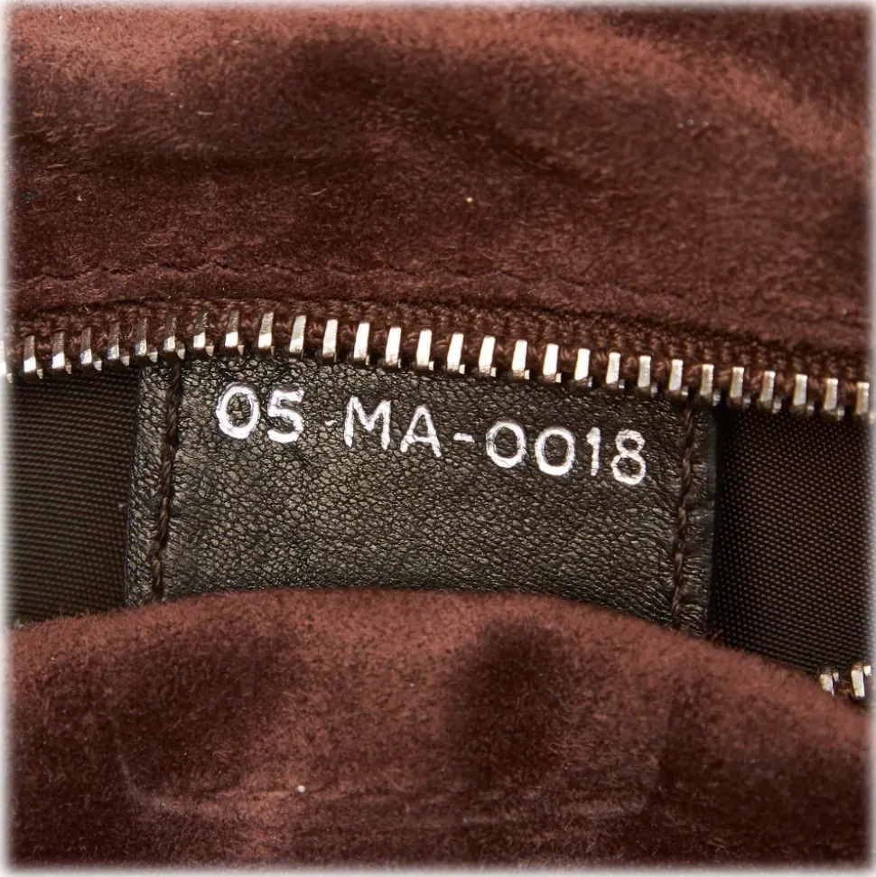 Dior Vintage - Leopard Print Pony Hair Shoulder Bag - Brown Beige - Leather Handbag - Luxury High Quality - Avvenice