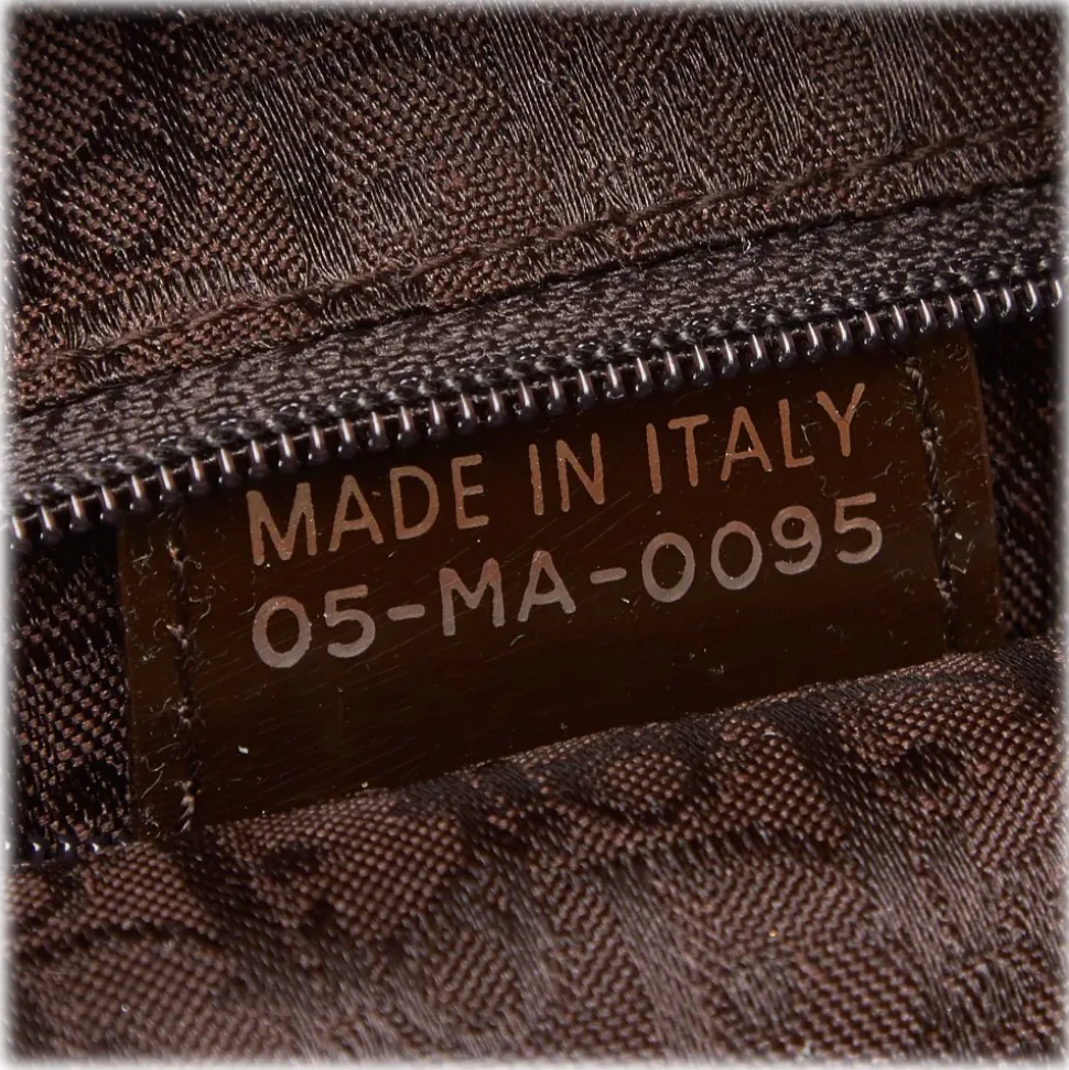 Dior Vintage - Mouton Flight Shoulder Bag - Brown - Leather Handbag - Luxury High Quality - Avvenice