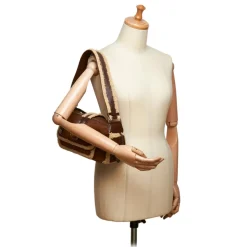 Dior Vintage - Mouton Flight Shoulder Bag - Brown - Leather Handbag - Luxury High Quality - Avvenice