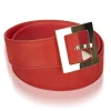 Dior Vintage - Nubuck Leather Belt - Red - Nubuck Leather Belt - Luxury High Quality - Avvenice