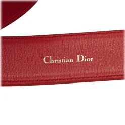 Dior Vintage - Nubuck Leather Belt - Red - Nubuck Leather Belt - Luxury High Quality - Avvenice