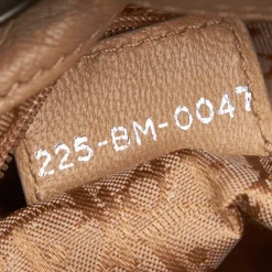 Dior Vintage - Nylon Cannage Bucket Bag - Brown Beige - Leather and Canvas Handbag - Luxury High Quality - Avvenice