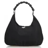 Dior Vintage - Nylon Malice Pearl Shoulder Bag - Black - Leather Handbag - Luxury High Quality - Avvenice
