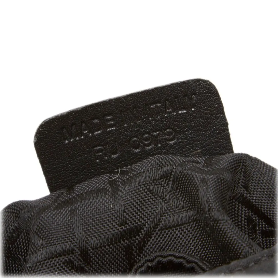 Dior Vintage - Nylon Malice Pearl Shoulder Bag - Black - Leather Handbag - Luxury High Quality - Avvenice