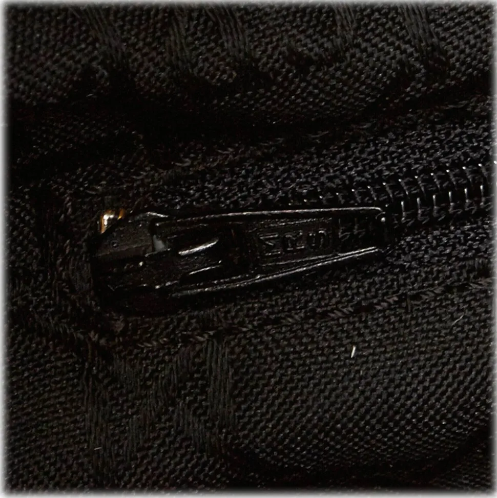 Dior Vintage - Nylon Malice Pearl Shoulder Bag - Black - Leather Handbag - Luxury High Quality - Avvenice