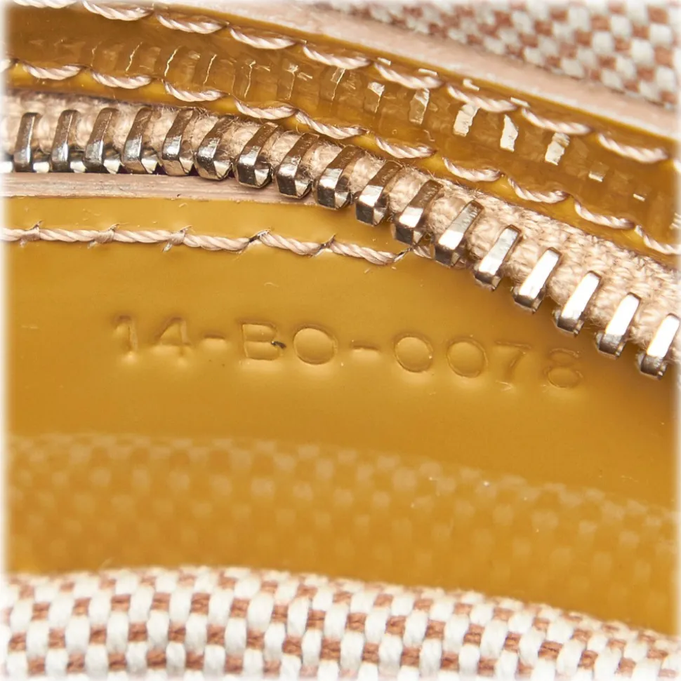 Dior Vintage - Oblique Patent Leather Boston Bag - Brown Beige - Leather Handbag - Luxury High Quality - Avvenice