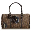 Dior Vintage - Oblique Romantique Handbag Bag - Brown - Leather Handbag - Luxury High Quality - Avvenice