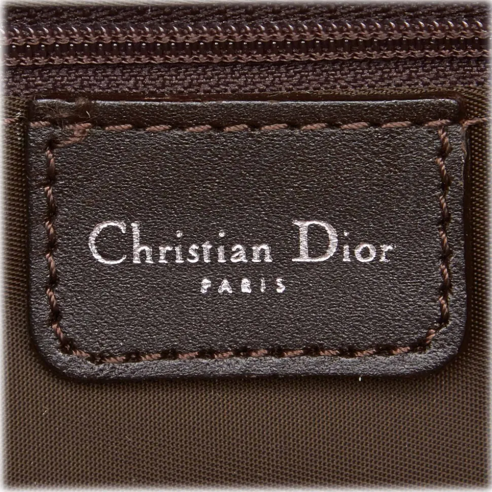 Dior Vintage - Oblique Romantique Handbag Bag - Brown - Leather Handbag - Luxury High Quality - Avvenice