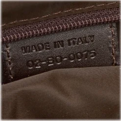 Dior Vintage - Oblique Romantique Handbag Bag - Brown - Leather Handbag - Luxury High Quality - Avvenice