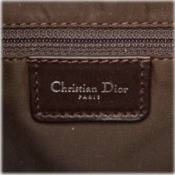 Dior Vintage - Oblique Romantique Handbag Bag - Brown - Leather Handbag - Luxury High Quality - Avvenice