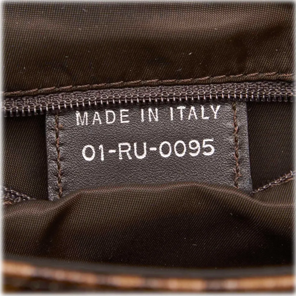 Dior Vintage - Oblique Romantique Handbag Bag - Brown - Leather Handbag - Luxury High Quality - Avvenice