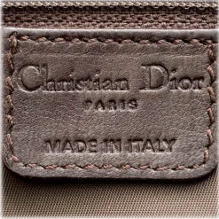 Dior Vintage - Oblique Romantique Shoulder Bag - Brown - Leather Handbag - Luxury High Quality - Avvenice