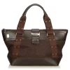 Dior Vintage - Oblique Shoulder Bag - Brown - Leather and Canvas Handbag - Luxury High Quality - Avvenice