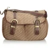 Dior Vintage - Oblique Shoulder Bag - Brown Beige - Leather Handbag - Luxury High Quality - Avvenice
