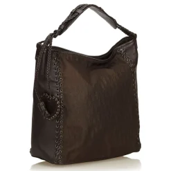 Dior Vintage - Oblique Tote Bag - Brown - Leather Handbag - Luxury High Quality - Avvenice