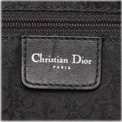 Dior Vintage - Peace and Love Hobo Bag - Black - Leather Handbag - Luxury High Quality - Avvenice