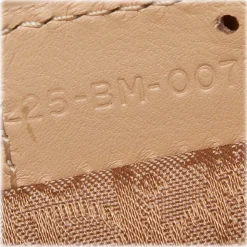 Dior Vintage - Printed Canvas Shoulder Bag - Pink White Ivory - Leather and Canvas Handbag - Luxury High Quality - Avvenice