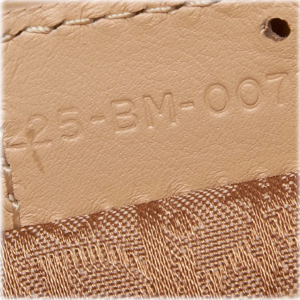 Dior Vintage - Printed Canvas Shoulder Bag - Pink White Ivory - Leather and Canvas Handbag - Luxury High Quality - Avvenice